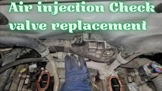 20002006 toyota tundra Secondary Air Injection Check Valve replacement [upl. by Bibah]