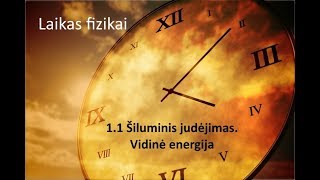 11 Šiluminis judėjimas ir vidinė energija [upl. by Aznarepse]