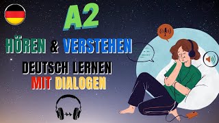 Deutsch Lernen A1 German Conversation for Beginners  German Phrases To Know Learn German Dialog [upl. by Enimasaj452]