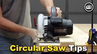 How to Use a Circular Saw  the Beginning Woodworkers Best Friend [upl. by Guarino]