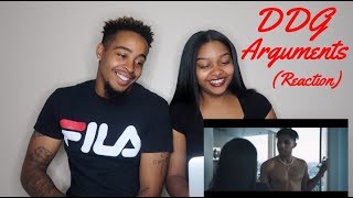 DDG ARGUMENTS MUSIC VIDEO REACTION [upl. by Anpas]