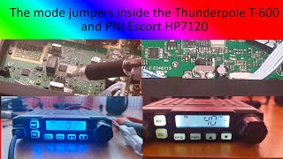 The mode jumpers inside the Thunderpole T600 and PNI Escort HP7120 [upl. by Ferdie]