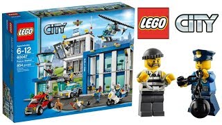 Lego City Police Station 60047  Lego Speed Build [upl. by Nesilla]