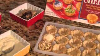 Appetizers Using Phyllo Cups [upl. by Hamian]