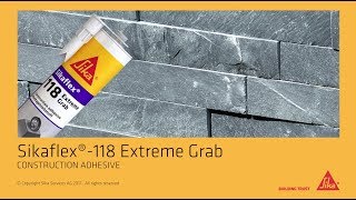 Sikaflex®118 Extreme Grab [upl. by Estey]