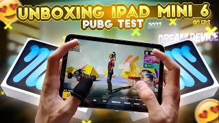 Unboxing IPAD MINI 6  dream device 😍  And PUBG BGMI Test 2023 [upl. by Jaclyn685]