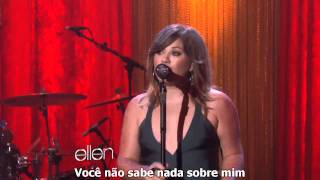 Kelly Clarkson  Mr Know It All  Live on Ellen  Legendado [upl. by Adnerak]