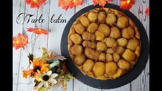 Tarte tatin  obrácený jablečný koláč  Videorecept  Dvě v troubě  CZSK HD recipe [upl. by Rici]