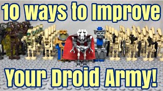 10 Ways to Improve Your LEGO Separatist Army [upl. by Adnoraj926]