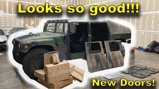 Building our Humvee Part 6 [upl. by Nnewg]