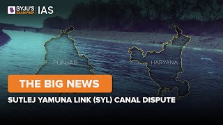 Sutlej Yamuna Link SYL Canal Dispute [upl. by Annitsirhc288]