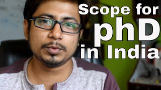 Scope for phD in India  How to do PhD in India [upl. by Ailimat]