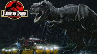 How Robert Muldoon Took Down Rexy The Tyrannosaurus  Michael Crichtons Jurassic Park [upl. by Dranyam]