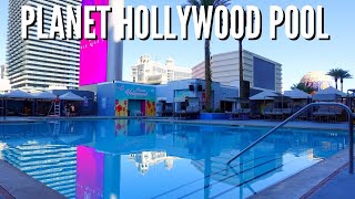 PLANET HOLLYWOOD LAS VEGAS POOL TOUR 2021 👙 [upl. by Maller]