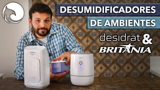 COMPARATIVO de Desumidificadores de Ambientes BRITÂNIA e DESIDRAT  Harpyja [upl. by Aremaj]