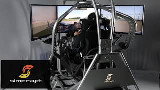 2021 SimCraft APEX6 6DOF Full Motion Racing Simulator [upl. by Schlenger731]