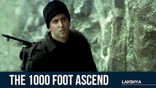 The 1000 Foot Ascend  Lakshya  Hrithik Roshan  Farhan Akhtar [upl. by Alica]