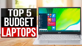 TOP 5 Best Budget Laptop 2022 [upl. by Ellehcil]