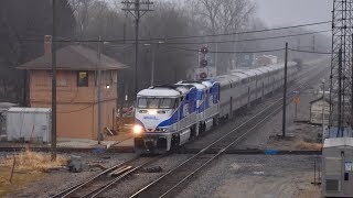 The First Revenue Run of Metras new F59PHI Locomotives 122018 [upl. by Vassaux503]