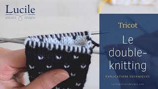 TRICOT Le DoubleKnitting [upl. by Menell92]