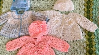 Crochet cardiganCrochet Baby cardigan [upl. by Alamap]