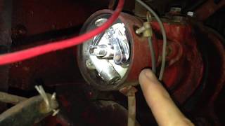 Farmall Cub Pertronix Ignitor Install [upl. by Niffirg]