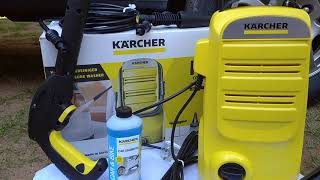 Karcher K2 High Pressure Washer Unboxing amp Review [upl. by Gamaliel]