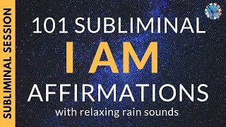 SUBLIMINAL I AM AFFIRMATIONS for SelfEsteem Confidence Health Happiness amp Abundance [upl. by Yrehc]