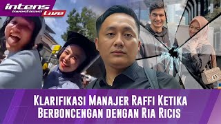 Live Sempat Berboncengan Dengan Ria Ricis ini Kata Priyo Manajer Raffi Ahmad [upl. by Ynattir]