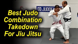 Best Judo Combination Takedown For Jiu Jitsu by Olympic Judo Champion Satoshi Ishii [upl. by Jessamyn671]