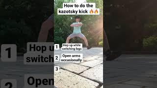 Kazotsky kick Tutorial Tf2Russian kick dance [upl. by Dihahs607]