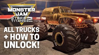 Monster Jam Steel Titans 2 All Trucks [upl. by Esil845]