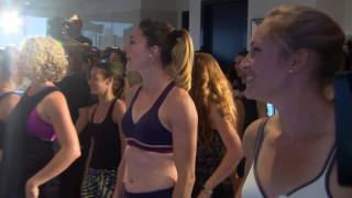 Berlei Sports Bra Launch with Serena Williams 2017 [upl. by Gnilsia]