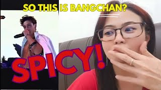 FIRST TIME LEARNING ABOUT BANGCHAN Bangchan tiktok edits that will make your nose bleed REACTION [upl. by Mcgurn]