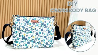 DIY Crossbody Bag Easy  How To Make Crossbody Bag Easy For Beginners [upl. by Eastlake]