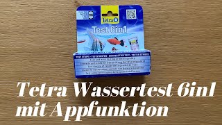 Tetra Wassertest 6in1 mit Appfunktion [upl. by Brazee]