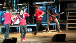 Justin Bieber quotOne Timequot HD Live at the New York State Fair on 912010 [upl. by Corwin]