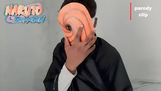 Naruto shippuden  parody clip obito vs sasuke uchiha crunchyroll [upl. by Anytsyrk]