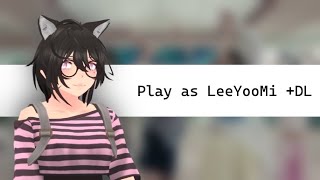 Play as New LeeYooMee  DL YANDERE SIMULATOR DEMO [upl. by Jarus]