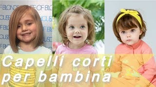 Top 20 💖 modelli di capelli corti per bambina [upl. by Wellesley]