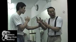 Wan Kam Leung with Allan Graham Demonstrating Wing Chun Applications [upl. by Oys]