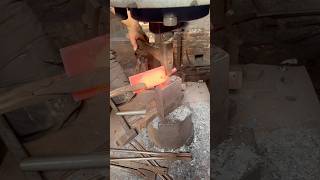 RedHot Steel Forging Shaping Tools with Intense Hammering ASMR  So Satisfying [upl. by Assenaj]