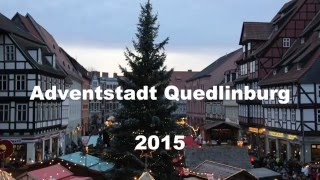 Adventstadt Quedlinburg  Impressionen quot Advent in den Höfenquot 2015 [upl. by Millur]