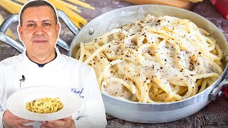 TONNARELLI CACIO e PEPE CREMOSI  la RICETTA VELOCE e ORIGINALE [upl. by Washington]