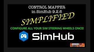 JHRacing SimHub Control Mapper SIMPLIFIED [upl. by Fransis]