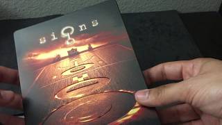 SIGNS ZAVVI STEELBOOK BLU RAY REVIEW [upl. by Adora]