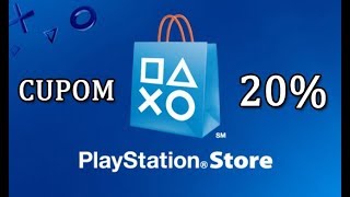 PS Store  Como Obter e Usar o Cupom de 20 de Desconto [upl. by Einaeg]