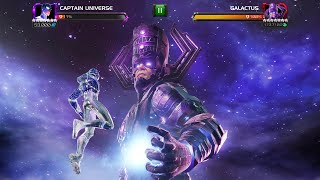 Captain Universe  Marvel Contest of Champions  GALACTUS and Cosmic SpiderMan  MCOC  Fan Made [upl. by Ajssatsan]