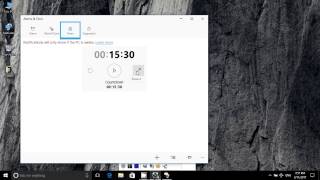 how to use alarm amp clock in windows 10 [upl. by Hammer]