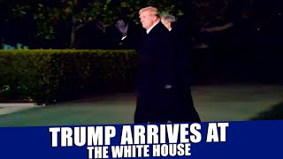 President Trump arrives at White House after visit to his property in MaraLago  USA I America [upl. by Ynneg]